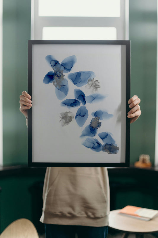 water, remembering | abstract art original