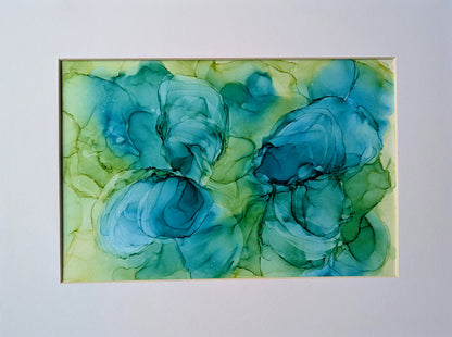 where light gathers | abstract original art