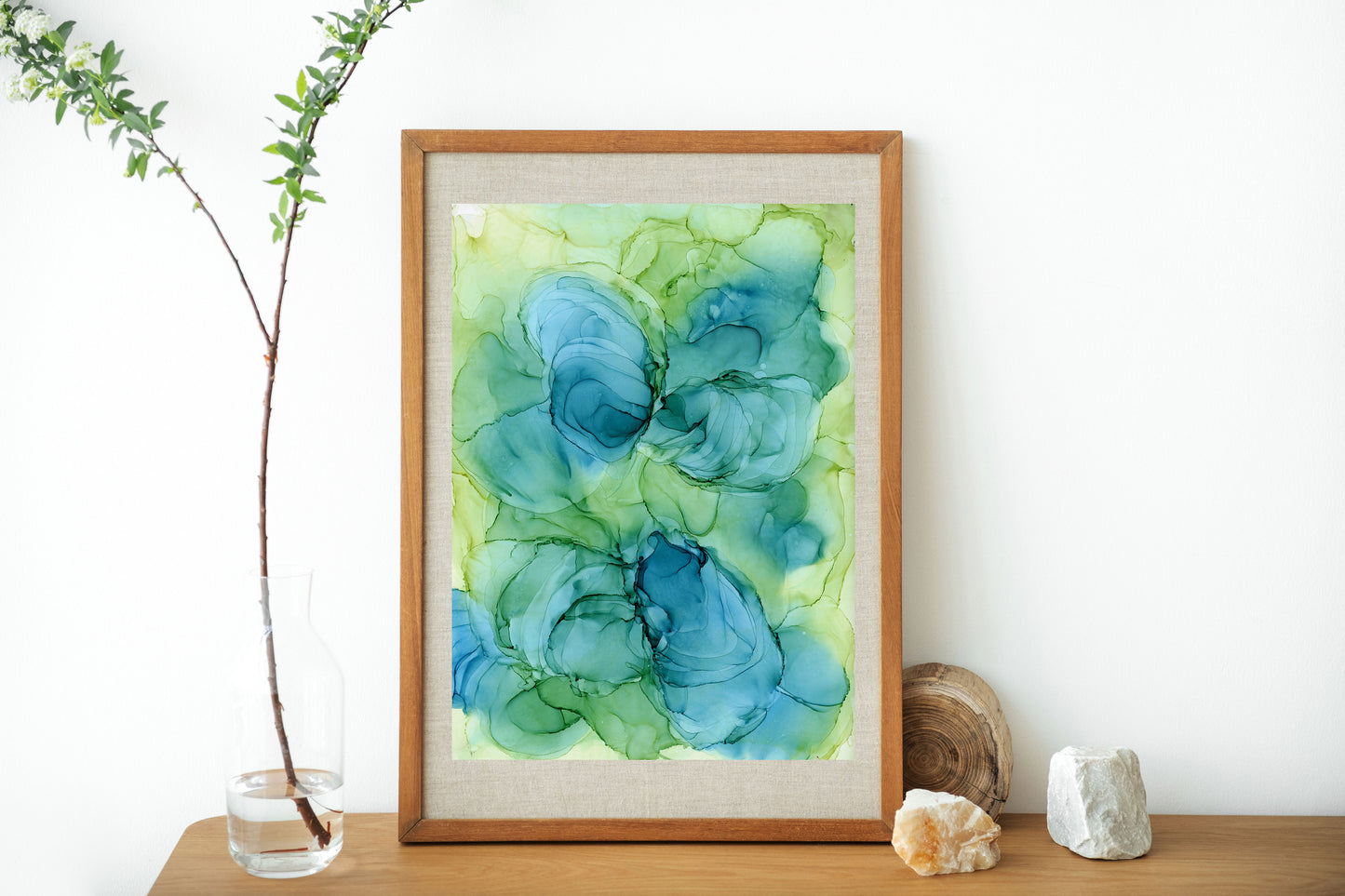 where light gathers | abstract original art