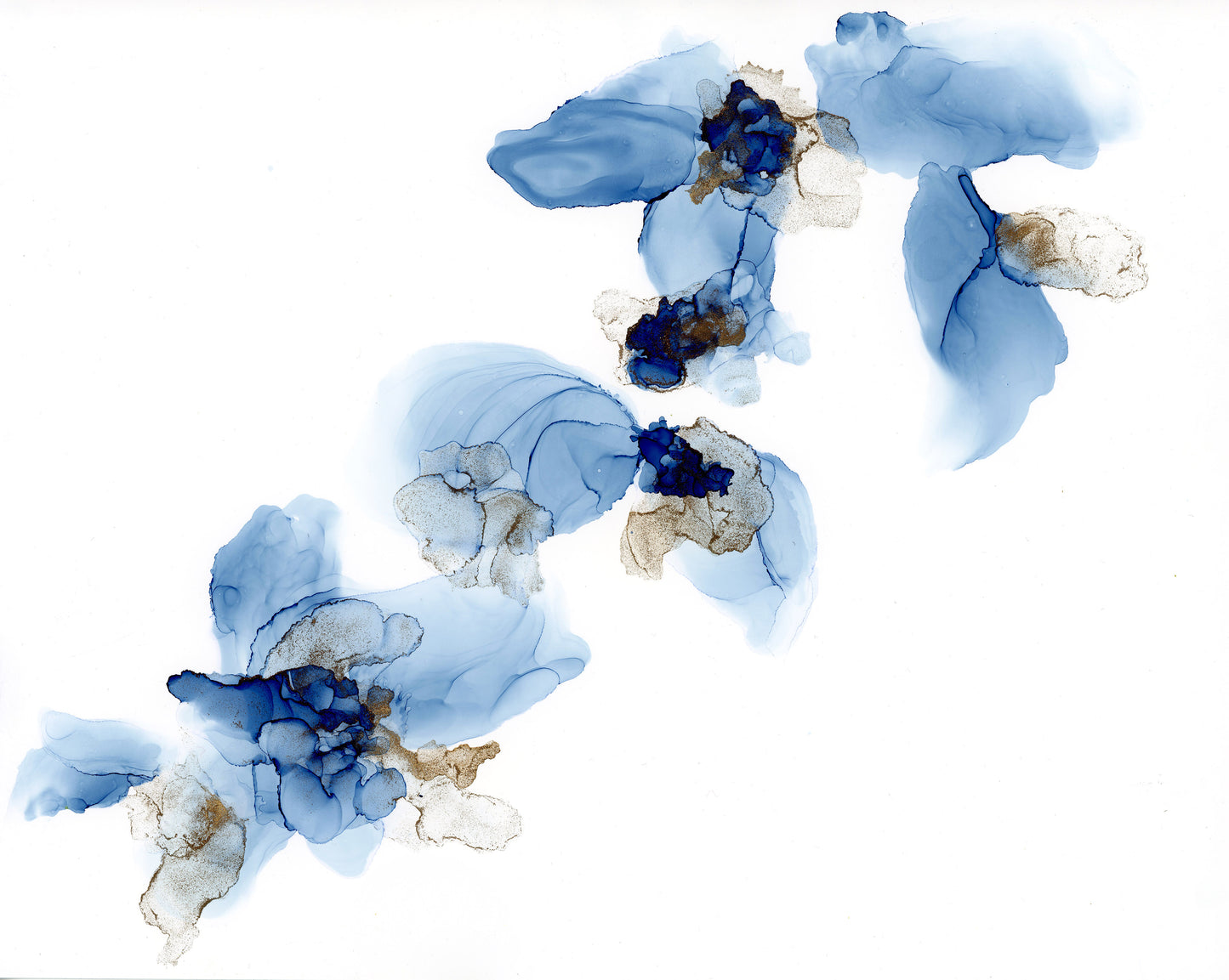 where light pauses | abstract art original