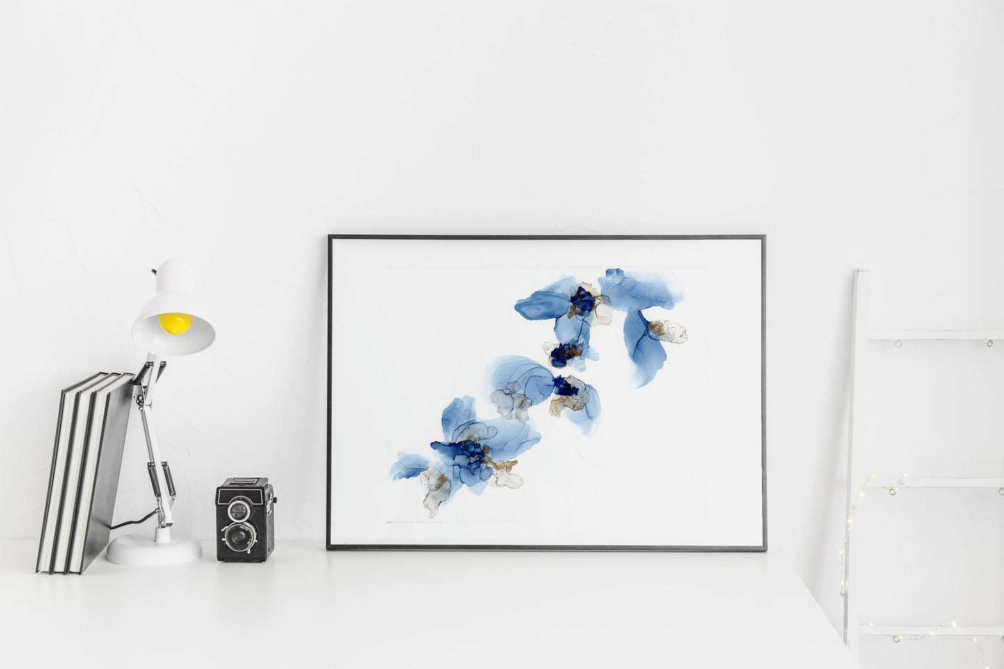 where light pauses | abstract art original