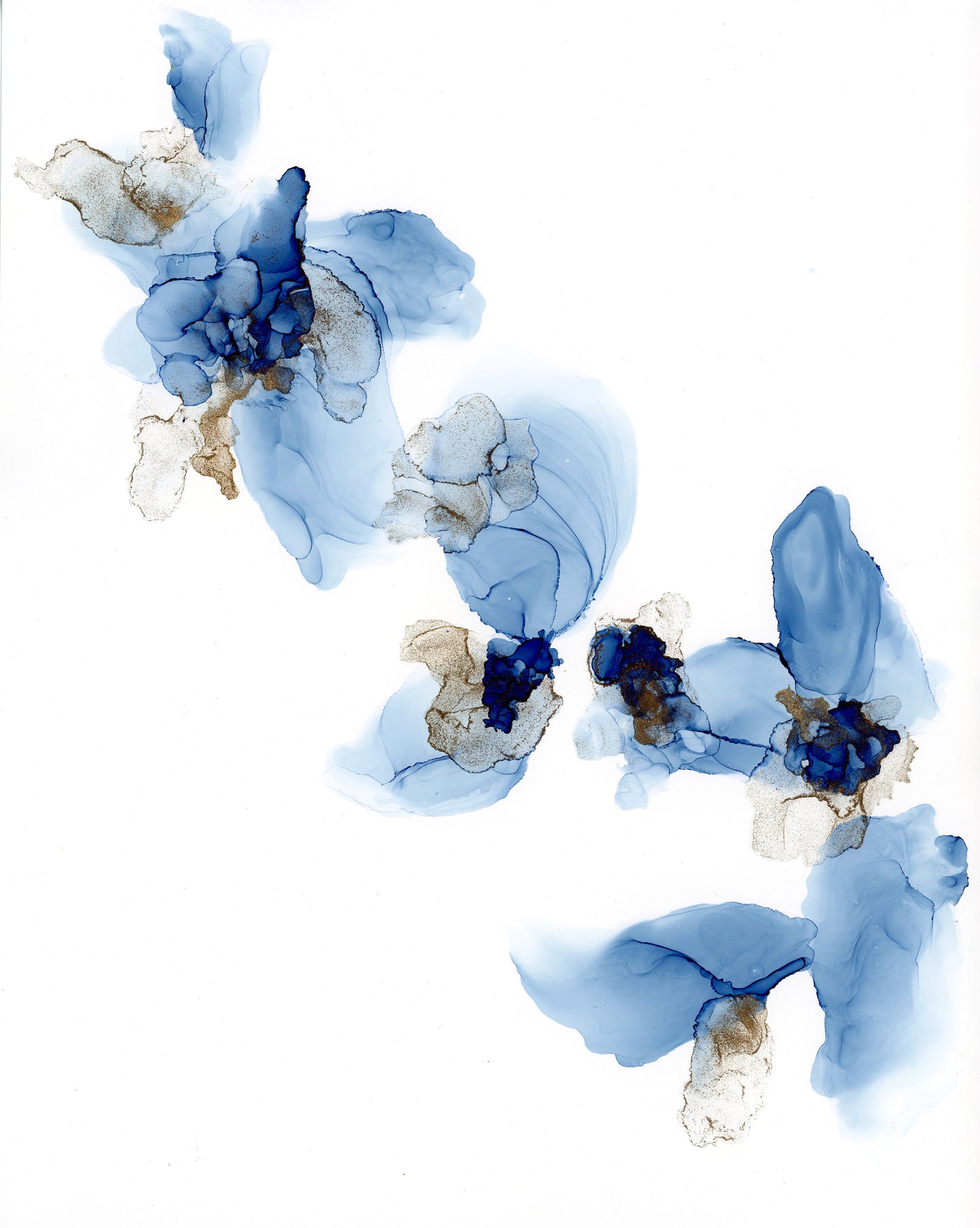 where light pauses | abstract art original