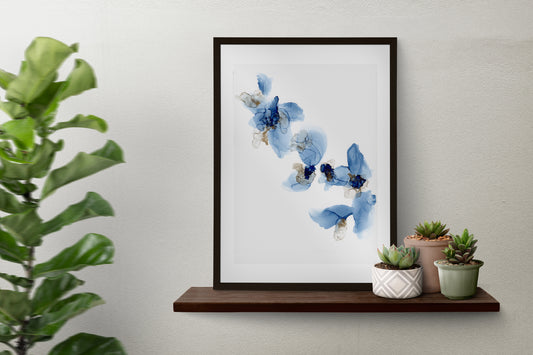 where light pauses | abstract art original