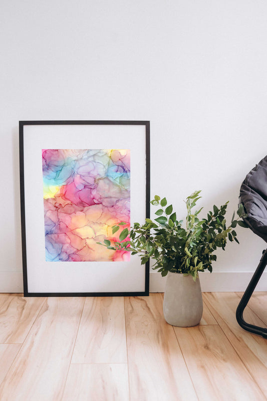 whispers of the cosmos | abstract art original