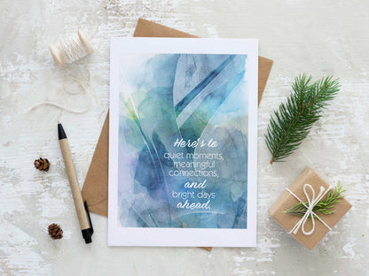 new year wishes | empathetic wishes | quiet moments, meaningful connections and bright days