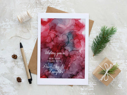 well wishes for the new year | peace joy and laughter | wishing you the best
