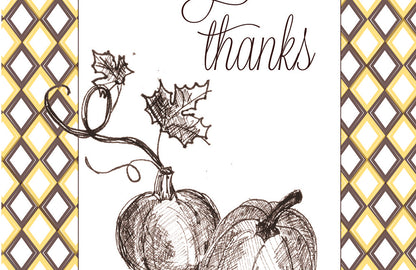 give thanks greeting card