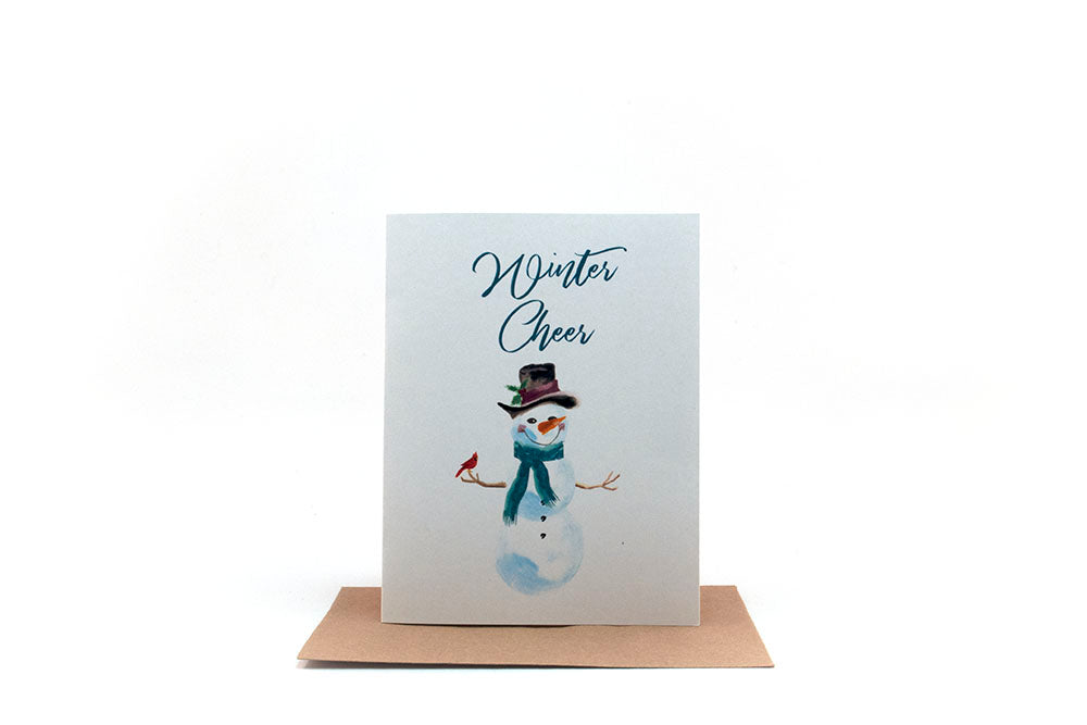 merry christmas greetings for friends | winter cheer holiday card