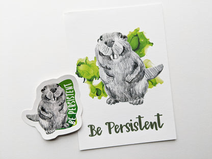 gift set | be persistent beaver